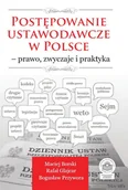 E-booki - prawo - Postępowanie ustawodawcze w Polsce - prawo, zwyczaje i praktyka - miniaturka - grafika 1