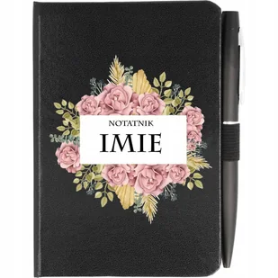 Personalizowany Notes Planer A6 + Długopis Piękne Twoje Imię Wiele Wzorów - Planery Personalizowany Notes Planer A6 + Długopis Piękne Twoje Imię Wiele Wzorów - Planery - miniaturka - grafika 1
