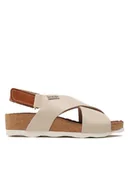 Sandały damskie - Pikolinos Sandały W9E-0912 Écru - miniaturka - grafika 1