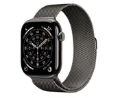 Smartwatch - Apple Watch 11 GPS + Cellular 42mm Łupkowy Tytan Łupkowa bransoleta - miniaturka - grafika 1
