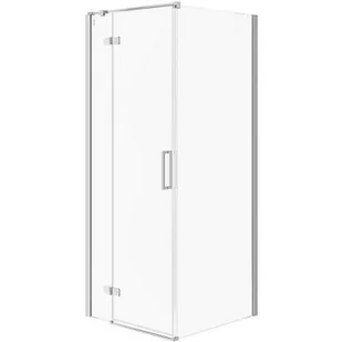 Cersanit S160-005 KABINA PRYSZNICOWA NAROŻNA JOTA 80X80X195 LEWA SZKłO TRANSPARENTNE - Kabiny prysznicowe - miniaturka - grafika 2