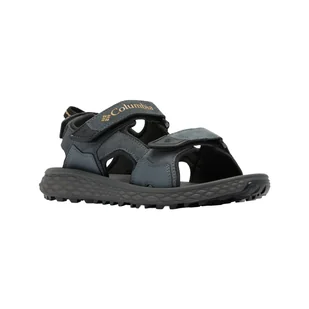 Męskie sandały trekkingowe Columbia Men's Konos Hiker 3-Strap Sandal graphite/black - 42 - Sandały męskie - miniaturka - grafika 1