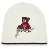 Czapki dla dzieci - Czapka Guess H4BZ09 Z2QP0 Biały - miniaturka - grafika 1