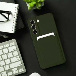 Etui futerał CARD CASE do Samsung Galaxy A25 5G zielony - Etui i futerały do telefonów - miniaturka - grafika 10