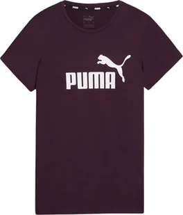 Puma Koszulka damska Puma ESS Logo Tee ciemny fiolet 586775 39 S - Koszulki i topy damskie - miniaturka - grafika 1