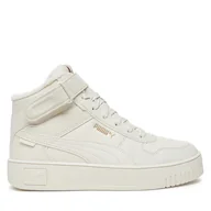 Sneakersy damskie - Sneakersy Puma Carina Street Mid Wtr 398050 02 Szary - miniaturka - grafika 1