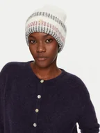 Czapki damskie - Tommy Hilfiger Czapka Th Varsity Ski AW0AW16636 Écru - miniaturka - grafika 1