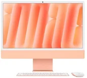 Zestawy komputerowe - APPLE iMac Z1EW 59,62cm 23,5Zoll Standardglas M4 10C CPU/10C GPU/16C N.E. 16GB 512GB SSD Gbit Eth MM NumKey TID DE Orange Z1EW-Z1EWD/A-07H1VR - miniaturka - grafika 1