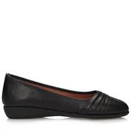 Baleriny - Eleganckie czarne baleriny Toscanio ALBI 26146206 - 40 - miniaturka - grafika 1