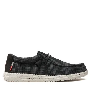 Półbuty Hey Dude Wally Sport Mesh 40403-066 Czarny - Półbuty męskie - miniaturka - grafika 1