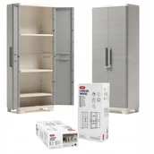 Szafy i regały magazynowe - Regał Warsztatowy Szafa Gospodarcza Bhp Garaż Keter Linear Wood - miniaturka - grafika 1