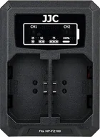 Ładowarki i akumulatory - Ładowarka do aparatu JJC Ładowarka dwukanałowa JJC DCH-NPFZ100 do akumulatorów NP-FZ100 - miniaturka - grafika 1