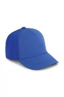 Czapki dla dzieci - BOSS czapka z daszkiem dziecięca kolor niebieski z aplikacją - Boss - miniaturka - grafika 1
