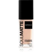Podkłady do twarzy - Gabriella Salvete Soulmatte Hyaluronic Foundation Podkład 30 ml Odcień 01N Porcelain Neutral - miniaturka - grafika 1