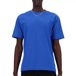 Koszulki sportowe męskie - Koszulka New Balance MT41533BUL - niebieska - grafika 1