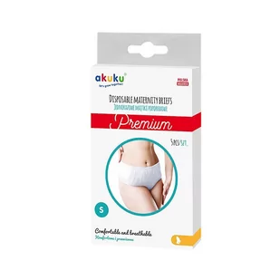 Akuku Majtki jednorazowe poporodowe XL - Bielizna lecznicza - miniaturka - grafika 1