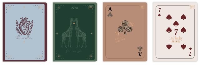 ZESZYT A5 80 = METALLIC SATIN GOLD II INTERDRUK