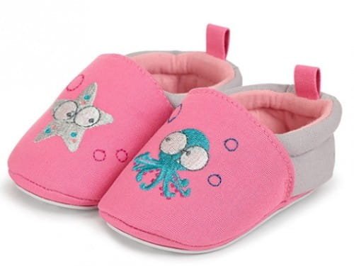 kapcie niemowlęce Sterntaler letnie morskie zwierzęta [rozmiar stopy: 15/16]