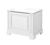 Pojemniki na zabawki - Skrzynia na zabawki ines elegant white - miniaturka - grafika 1