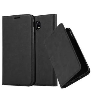 Cadorabo pokrowiec ochronny na Samsung Galaxy J5 2017 w kolorze czarnym etui na telefon z magnetycznym zamknięciem - Etui i futerały do telefonów - miniaturka - grafika 1