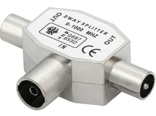 Rozgałęźnik  bzt gniazdo-2wtyk - Inne akcesoria audio-wideo - miniaturka - grafika 1