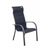 Fotele i krzesła ogrodowe - MIAMI - aluminiowy fotel ogrodowy z możliwością sztaplowania - miniaturka - grafika 1