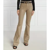 Spodnie damskie - Pinko Jeansy FLORA NO BELT FLARE DRILL SPAL | Regular Fit - miniaturka - grafika 1