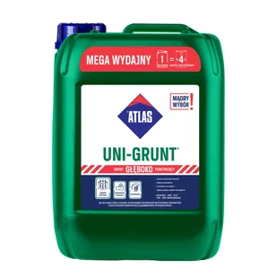 Atlas Emulsja gruntująca Unigrunt 20 kg - Grunty do ścian Atlas Emulsja gruntująca Unigrunt 20 kg - Grunty do ścian - miniaturka - grafika 1