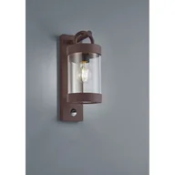 Lampy ogrodowe - Trio Sambesi Miedź z czujnikiem ruchu i zmierzchu E27 IP44 Kinkiet zewnętrzny 204169124 204169124 - miniaturka - grafika 1