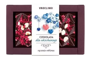 Czekolada Gorzka Z Żurawiną I Orzechami Laskowymi Dla Ukochanego Trzy Serca - Czekolada - miniaturka - grafika 1