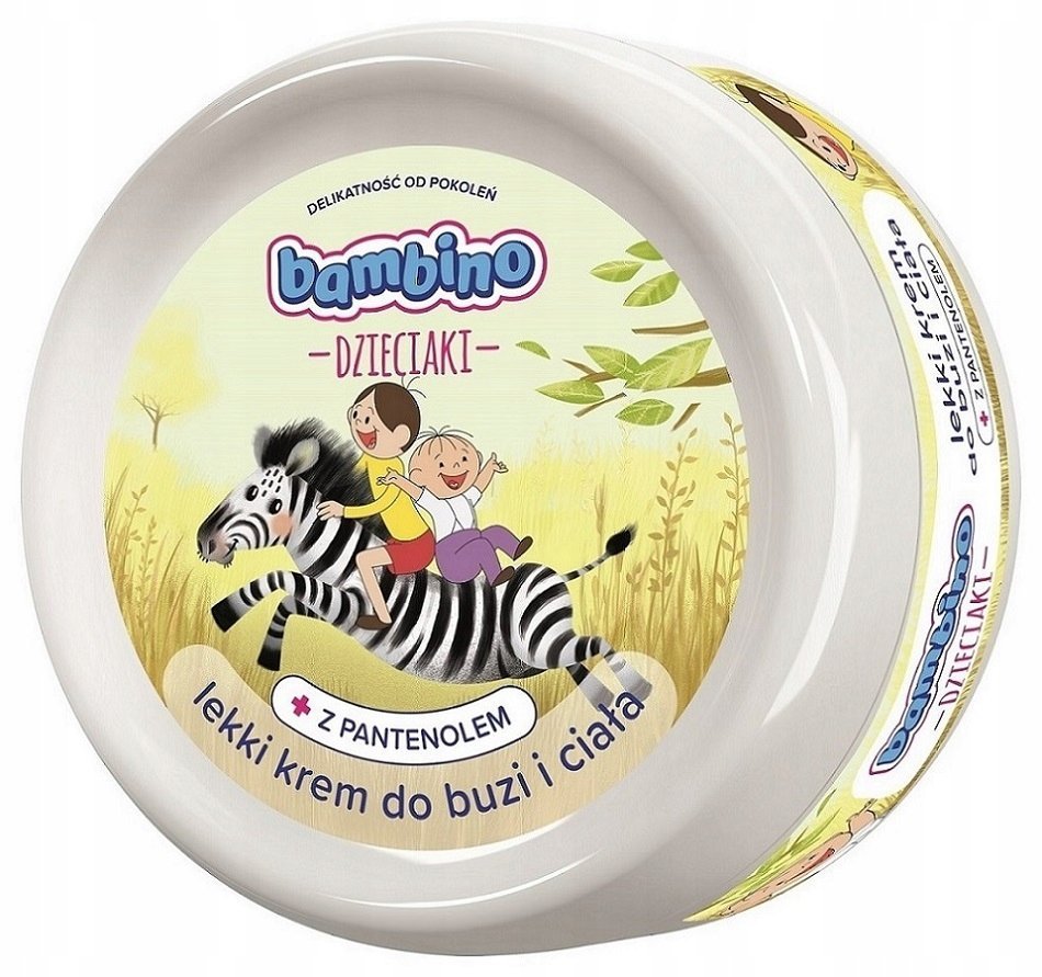BAMBINO DZIECIAKI LEKKI KREM DO BUZI I CIAŁA 750ML