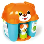 Klocki - Clementoni Clemmy Wiaderko Pies i szczeniaczek 17294 - miniaturka - grafika 1