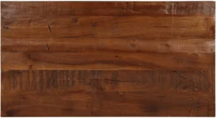 vidaXL Blat stołu, 110x60x2,5 cm, prostokątny, lite drewno z odzysku - Stoły - miniaturka - grafika 1