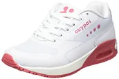 Obuwie robocze - Safety Jogger Work Sneaker Kobiety - Ultra Lekki antystatyczny, antypoślizgowy trener, idealny do szpitala, opieki zdrowotnej, kuchni i personelu sprzątania, Oxypas Ela Pink UK 5 EU 38 - miniaturka - grafika 1