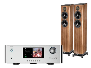 Rotel RAS-5000 (srebrny) + Vela FS408.2 (orzech) - Zestawy stereo - miniaturka - grafika 1