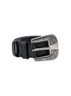Wrangler Skórzany pasek w kolorze czarnym - Paski - miniaturka - grafika 1