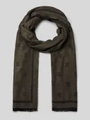 Apaszki i szaliki męskie - Szal z czystej wiskozy model ‘LASO’ - miniaturka - grafika 1
