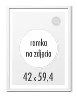Ramki na zdjęcia - Ramka na zdjęcia 42x59,4 cm A2 Ramki 59,4x42 foto biała - miniaturka - grafika 1