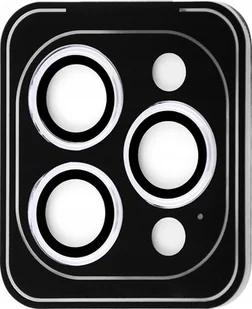 Osłona Szkło Hartowane 9h Na Obiektyw Aparat Do Iphone 15 Pro / 15 Pro Max - Srebrny / Cppaip15pm06 - Szkła hartowane na telefon - miniaturka - grafika 1