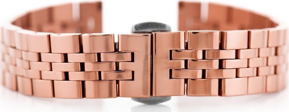 Bransoleta Pacific Model 4 - różowozłota 14mm