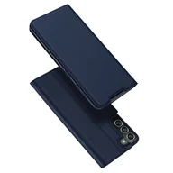 Etui i futerały do telefonów - Dux Ducis Skin Pro kabura etui pokrowiec z klapką Samsung Galaxy S22+ (S22 Plus) niebieski - miniaturka - grafika 1