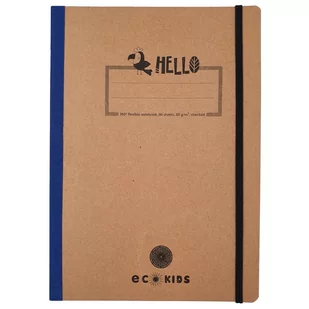 brulion FLEXI ECO KIDS 96B5 w kratkę - Zeszyty szkolne brulion FLEXI ECO KIDS 96B5 w kratkę - Zeszyty szkolne - miniaturka - grafika 1