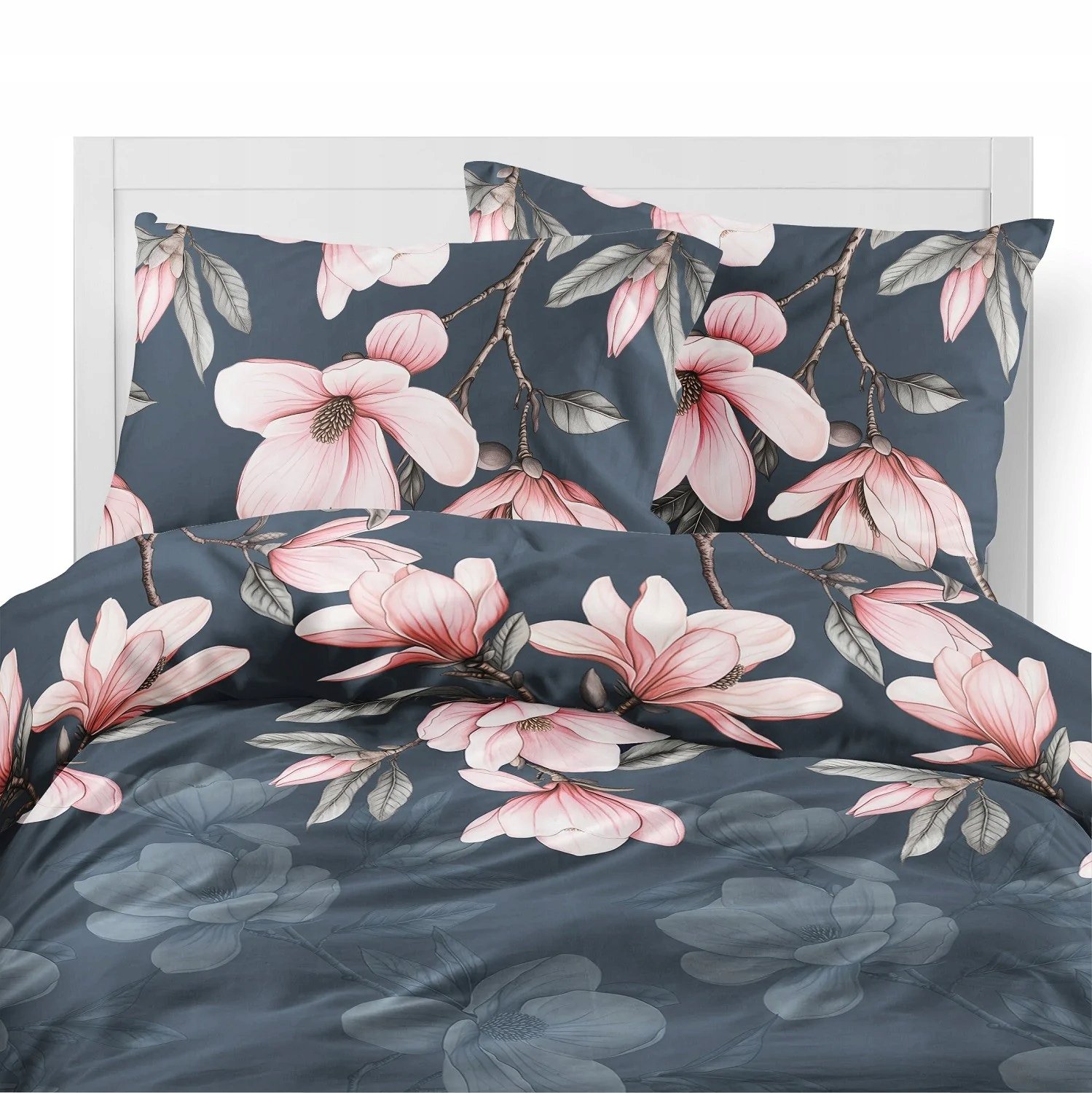 Pościel Flanela 160x200 100% Bawełna Detexpol 5625A Kwiaty