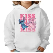 Bluzy dla dziewczynek - BLUZA DZIECIĘCA STITCH ANGEL ANDZIA KISS 134-140 CHŁOPIĘCA DZIEWCZĘCA - miniaturka - grafika 1