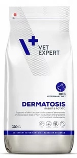 vetexpert Veterinary Diet Dog Dermatosis Rabbit&Potato 12 kg - Sucha karma dla psów - miniaturka - grafika 1