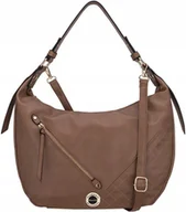 Torebki damskie - TOREBKA CAMEL SHOPPER MONNARI NA RAMI�� D��ugi Pasek LISTONOSZKA - miniaturka - grafika 1
