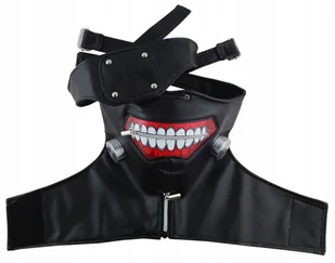 Maska tokyo ghoul kaneki ken cosplay anime - Dodatki do strojów karnawałowych - miniaturka - grafika 1