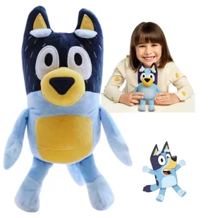 Maskotki Pluszowe Przytulanka Z Przylepcem Pieski Rodzinka Bingo I Rolly 28 Maskotka Pluszowa Przytulanka Z Przylepcem Pieski Bandżi Tata Bluey 28 cm - Maskotki i pluszaki - miniaturka - grafika 1