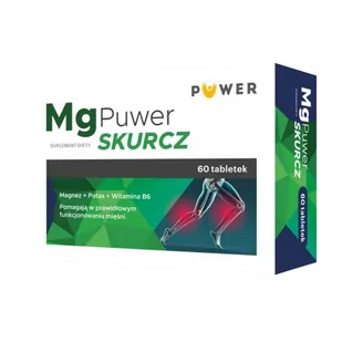MgPuwer Skurcz, 60 tabletek - Witaminy i minerały - miniaturka - grafika 1
