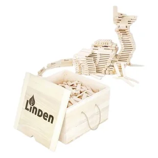 LINDENWOOD Klocki drewniane Linden LN-SD500 - Klocki - miniaturka - grafika 1